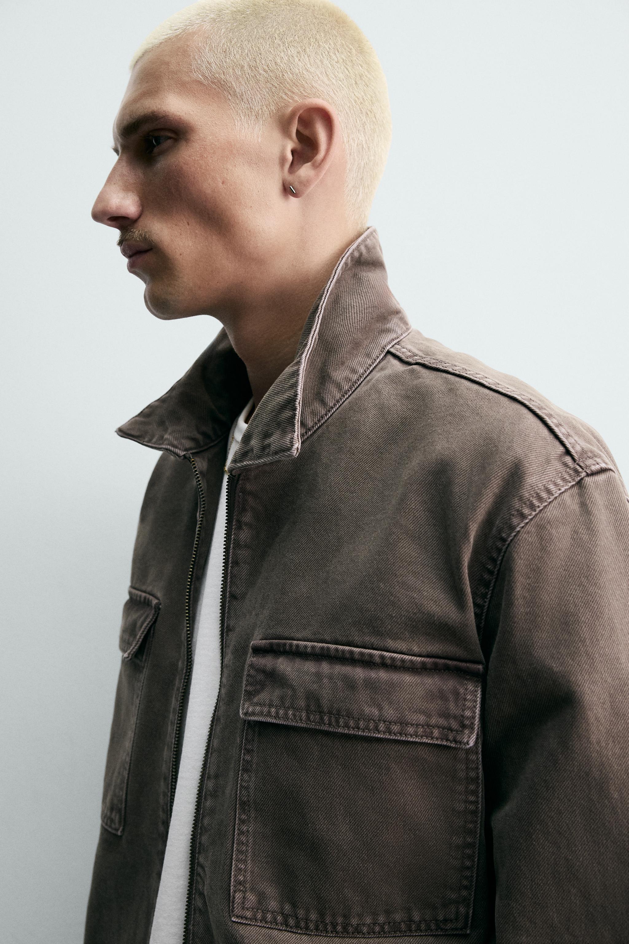 BLOUSON COURT COUPE ZIPPÉ